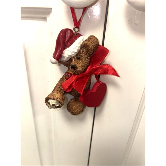 Kurt Adler Christmas caroling teddy bears  ornament. - Picture 6 of 7
